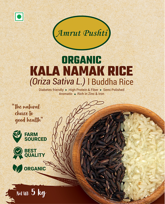 Organic Kala Namak Rice / Buddha Rice
